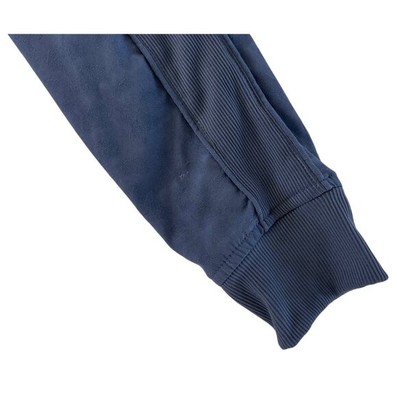 Athleta Brooklyn Bomber Jacket Leopard Medieval Violet Size Medium #981248 $139 - Picture 13 of 13